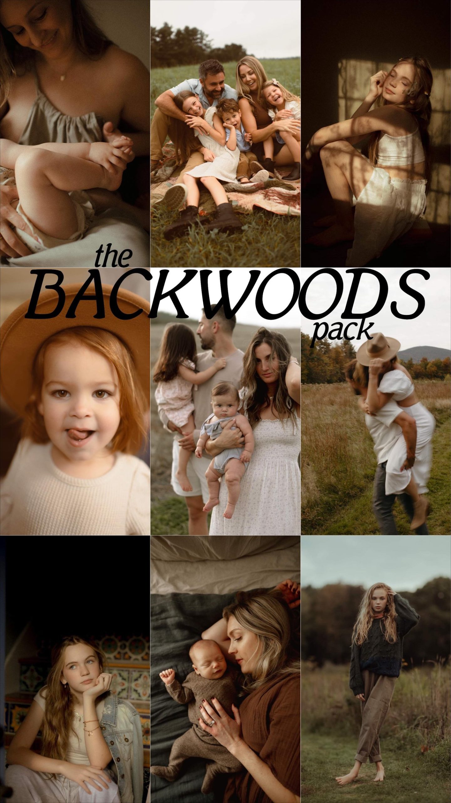 9个复古中性色调宁静高雅人像旅拍自然风光摄影后期LR预设 root and bud // THE BACKWOODS PACK , 第3张-素材湾丨精选海外优质设计素材资源 9个复古中性色调宁静高雅人像旅拍自然风光摄影后期LR预设 root and bud // THE BACKWOODS PACK , sucaiwan.com