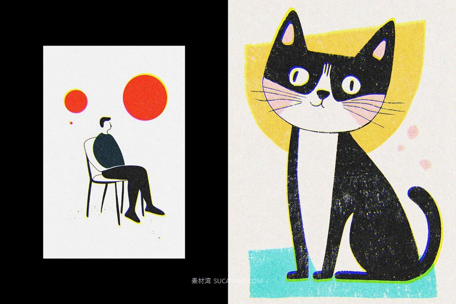 复古粒状老式照片效果ps特效滤镜样机 Old Printer Effect 插件预设 第4张-素材湾丨精选海外优质设计素材资源 复古粒状老式照片效果ps特效滤镜样机 Old Printer Effect 插件预设 sucaiwan.com