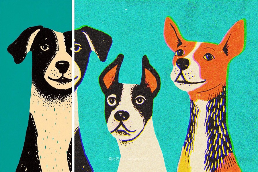 复古粒状老式照片效果ps特效滤镜样机 Old Printer Effect 插件预设 第6张-素材湾丨精选海外优质设计素材资源 复古粒状老式照片效果ps特效滤镜样机 Old Printer Effect 插件预设 sucaiwan.com