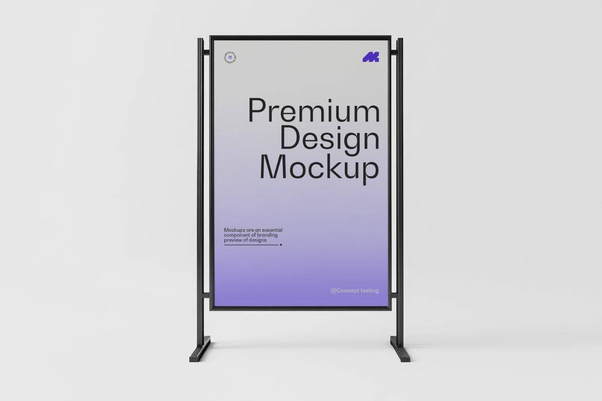 5款逼真促销活动展会X展架易拉宝海报设计展示PSD样机效果图模板 Street Side Poster Stand Mockup 样机素材 第3张-素材湾丨精选海外优质设计素材资源 5款逼真促销活动展会X展架易拉宝海报设计展示PSD样机效果图模板 Street Side Poster Stand Mockup 样机素材 sucaiwan.com