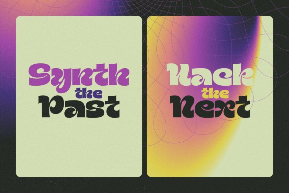 复古未来科幻酸性逆反差品牌Logo标题设计装饰英文字体安装包Gravity Shift – Variable Font Family 设计素材 sucaiwan.com