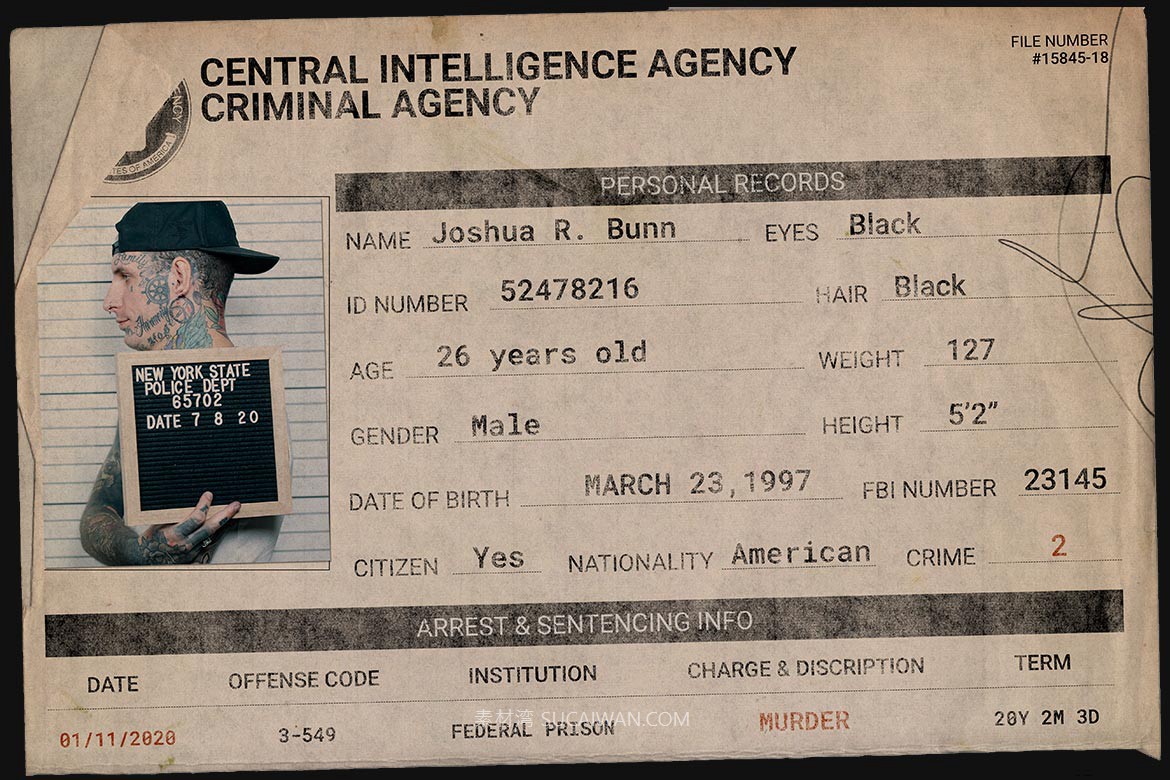 85个复古暴力美学犯罪场景档案记录纸张指纹涂鸦设计PNG+PSD样机模板 Pixflow Criminal Record & Fingerprints , 第4张-素材湾丨精选海外优质设计素材资源 85个复古暴力美学犯罪场景档案记录纸张指纹涂鸦设计PNG+PSD样机模板 Pixflow Criminal Record & Fingerprints , sucaiwan.com