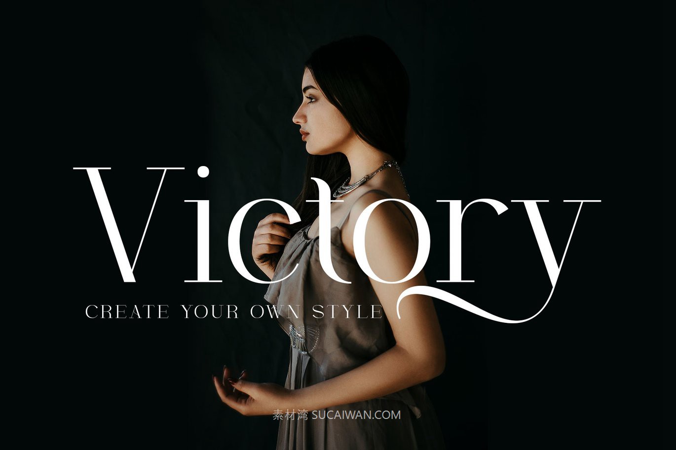 现代时尚品牌杂志婚礼徽标设计衬线英文字体安装包 Ashegia Modern Serif Font 设计素材 sucaiwan.com