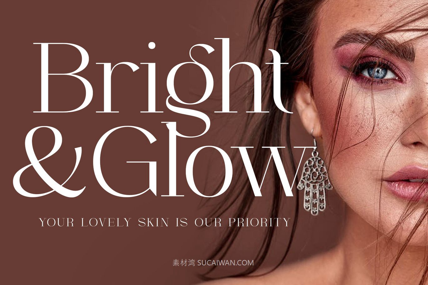 现代时尚品牌杂志婚礼徽标设计衬线英文字体安装包 Ashegia Modern Serif Font 设计素材 sucaiwan.com