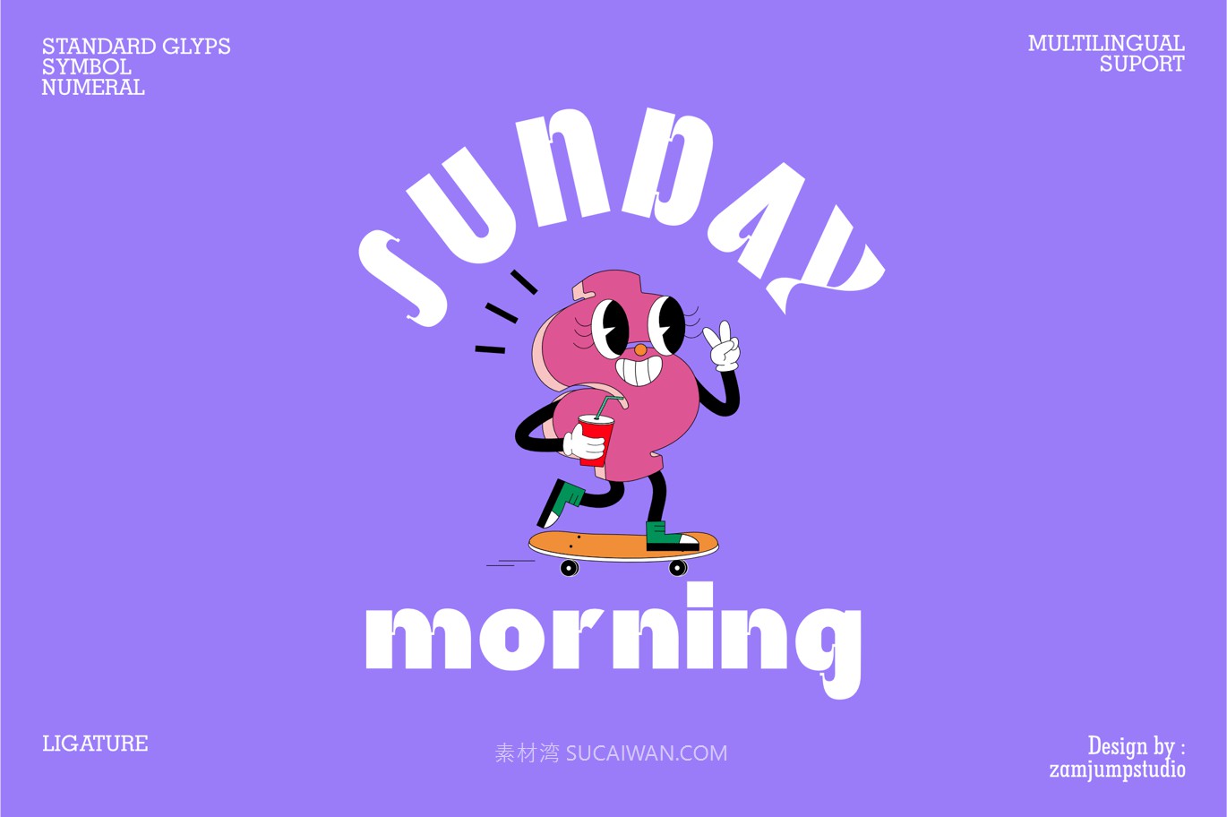 现代时尚品牌海报徽标设计无衬线英文字体安装包 Feelyu – Unique Display and Bold Typeface 设计素材 第3张-素材湾丨精选海外优质设计素材资源 现代时尚品牌海报徽标设计无衬线英文字体安装包 Feelyu – Unique Display and Bold Typeface 设计素材 sucaiwan.com