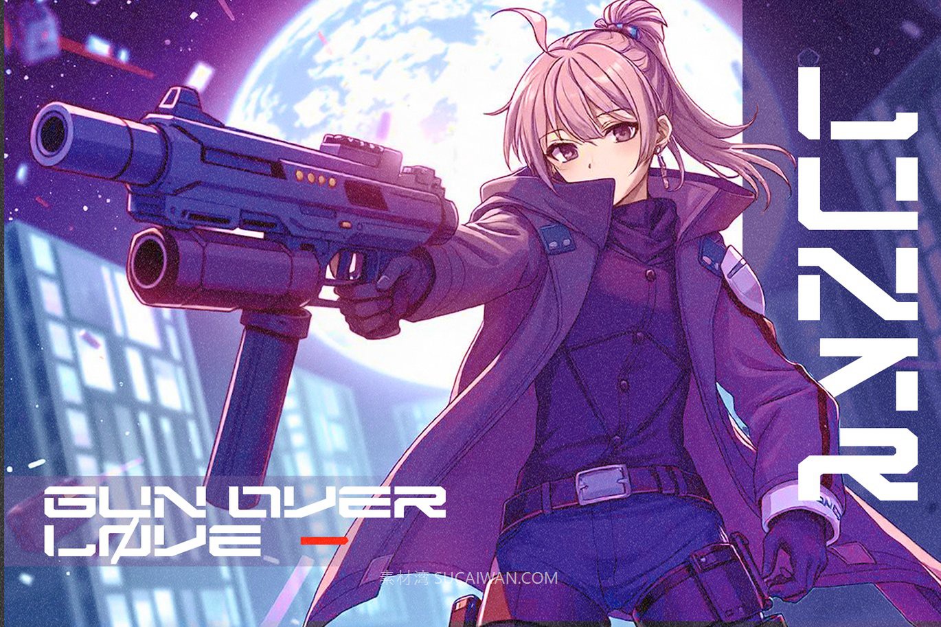 未来科幻品牌海报徽标设计无衬线英文字体 Beatrix_01 设计素材 sucaiwan.com