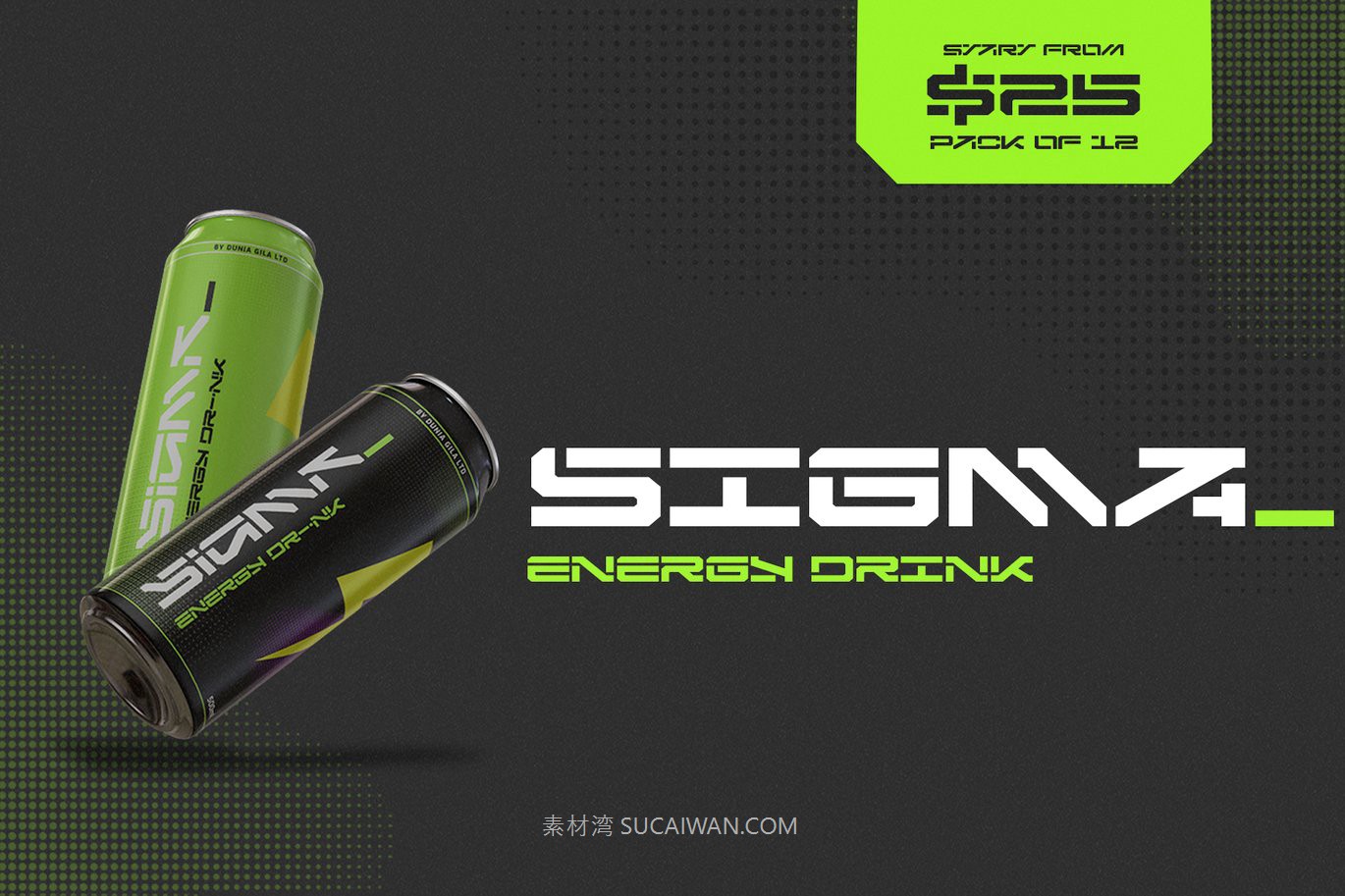 未来科幻品牌海报徽标设计无衬线英文字体 Beatrix_01 设计素材 sucaiwan.com