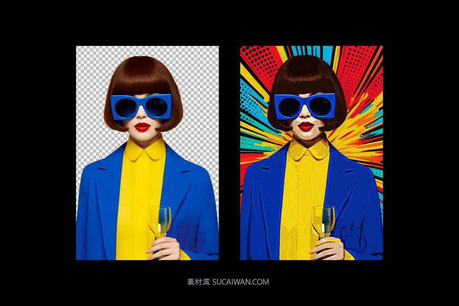 复古半色调riso打印照片效果ps特效滤镜样机 Colorful Pop-Art Photo Effect 插件预设 第6张-素材湾丨精选海外优质设计素材资源 复古半色调riso打印照片效果ps特效滤镜样机 Colorful Pop-Art Photo Effect 插件预设 sucaiwan.com