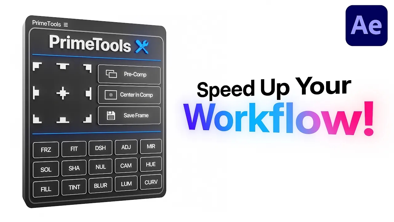 AE插件:一键式视频项目编辑剪辑工作流加速简化插件 PrimeTools , 第1张-素材湾丨精选海外优质设计素材资源 AE插件:一键式视频项目编辑剪辑工作流加速简化插件 PrimeTools , sucaiwan.com
