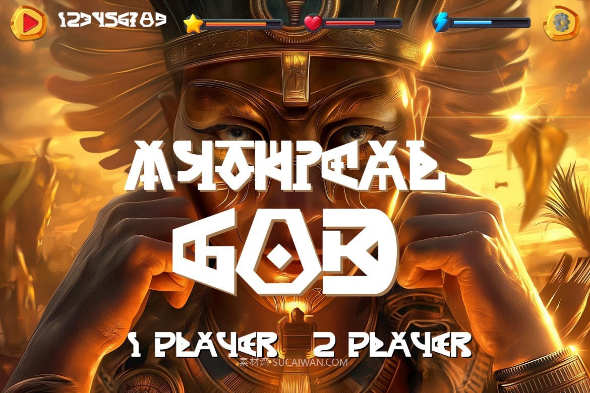 现代优雅卡通漫画风格游戏设计装饰英文字体 Axubies – Egyptian Gaming Font 设计素材 第11张-素材湾丨精选海外优质设计素材资源 现代优雅卡通漫画风格游戏设计装饰英文字体 Axubies – Egyptian Gaming Font 设计素材 sucaiwan.com