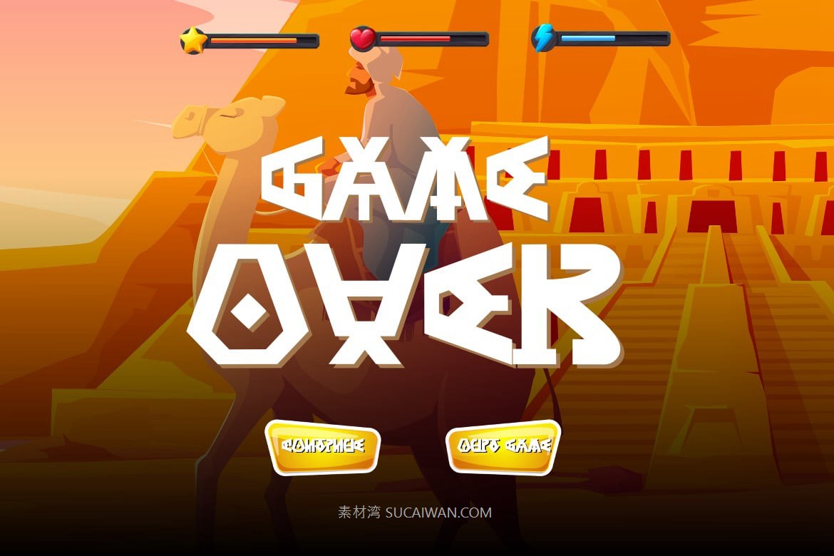 现代优雅卡通漫画风格游戏设计装饰英文字体 Axubies – Egyptian Gaming Font 设计素材 第12张-素材湾丨精选海外优质设计素材资源 现代优雅卡通漫画风格游戏设计装饰英文字体 Axubies – Egyptian Gaming Font 设计素材 sucaiwan.com