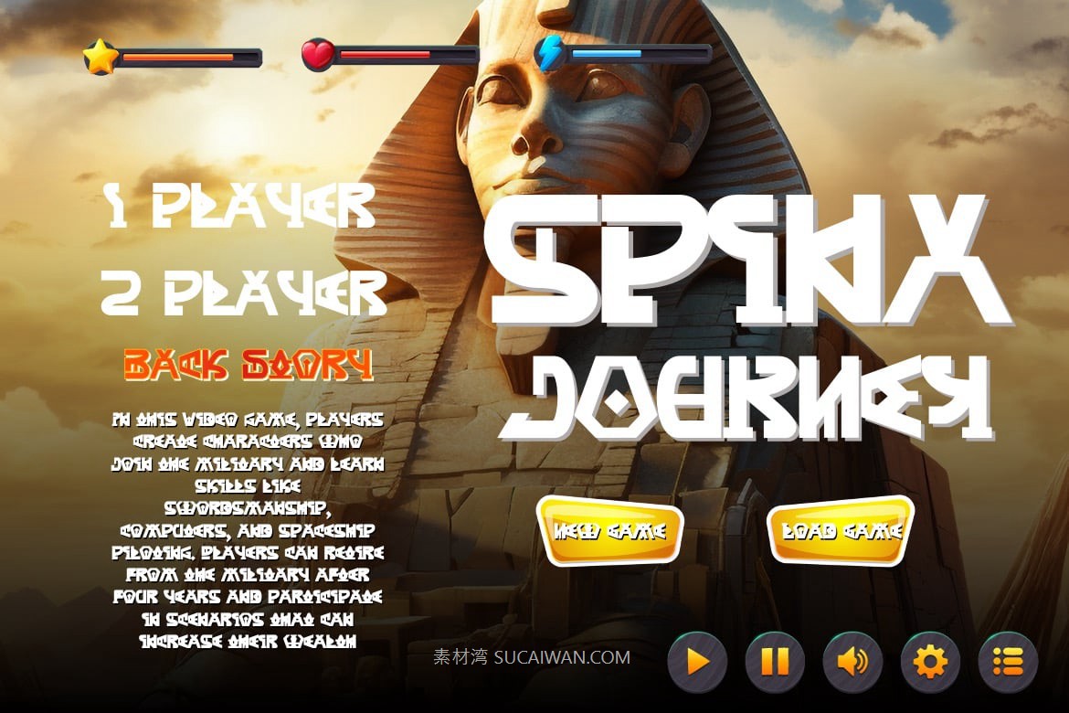 现代优雅卡通漫画风格游戏设计装饰英文字体 Axubies – Egyptian Gaming Font 设计素材 第15张-素材湾丨精选海外优质设计素材资源 现代优雅卡通漫画风格游戏设计装饰英文字体 Axubies – Egyptian Gaming Font 设计素材 sucaiwan.com