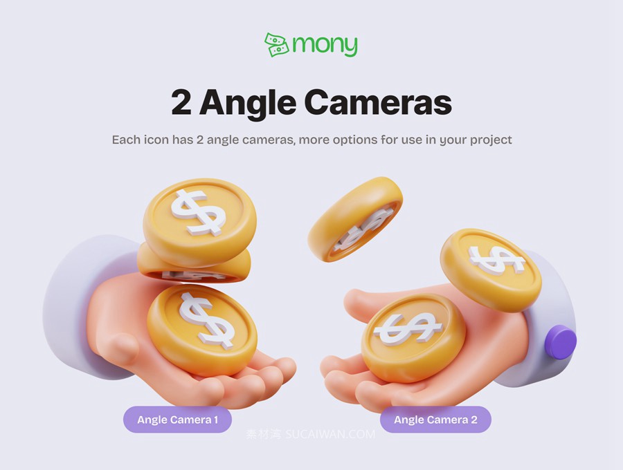 70款3D立体金融货币理财投资支付图标Icons设计Blender/Png/Obj格式素材 Mony – Finance 3D Icons , 第4张-素材湾丨精选海外优质设计素材资源 70款3D立体金融货币理财投资支付图标Icons设计Blender/Png/Obj格式素材 Mony – Finance 3D Icons , sucaiwan.com