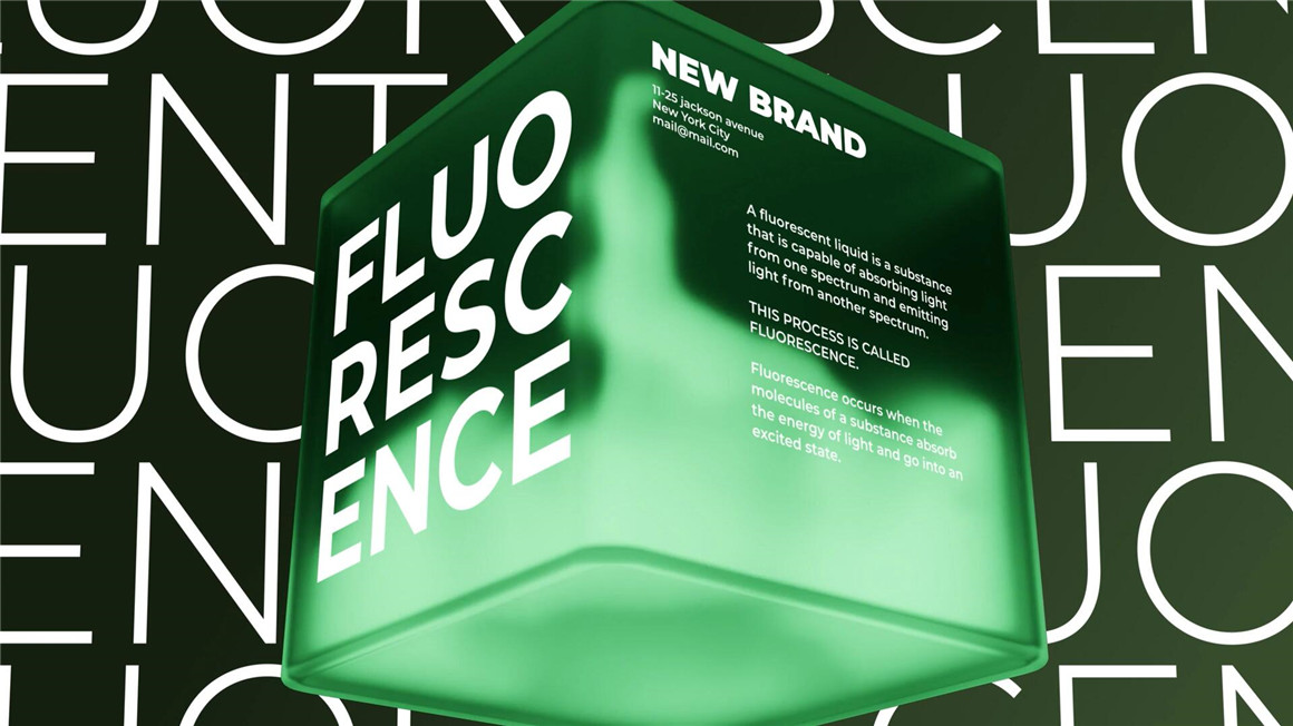 AE模板：超现实主义3D现代动态立体玻璃盒视频标题排版布局开场片头介绍 , sucaiwan.com