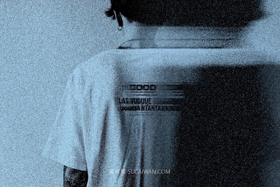 复古模糊抽象艺术颗粒噪点纸张印刷肖像海报艺术品特效PSD样机 Halftone Motion Blur Effect , 第4张-素材湾丨精选海外优质设计素材资源 复古模糊抽象艺术颗粒噪点纸张印刷肖像海报艺术品特效PSD样机 Halftone Motion Blur Effect , sucaiwan.com