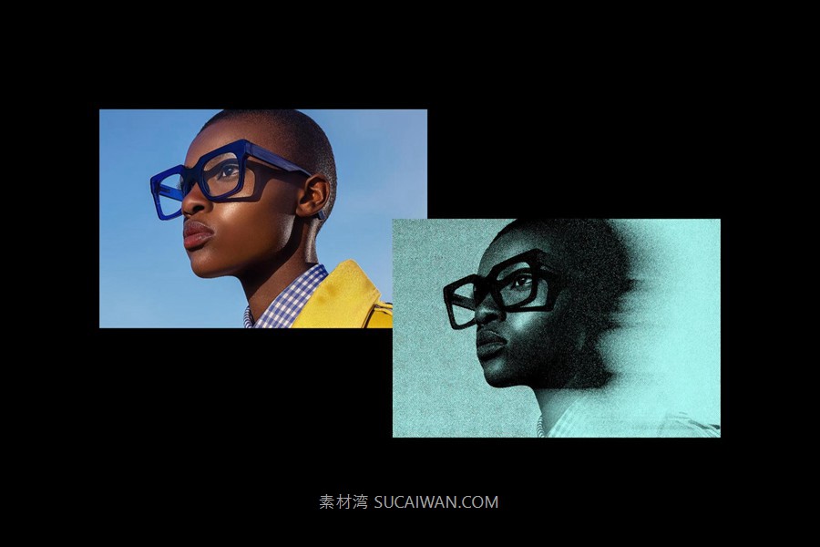 复古模糊抽象艺术颗粒噪点纸张印刷肖像海报艺术品特效PSD样机 Halftone Motion Blur Effect , 第5张-素材湾丨精选海外优质设计素材资源 复古模糊抽象艺术颗粒噪点纸张印刷肖像海报艺术品特效PSD样机 Halftone Motion Blur Effect , sucaiwan.com