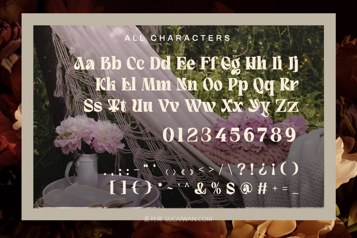 现代优雅杂志海报包装徽标设计衬线英文字体安装包 Quivert – Serif Display Font , 第2张-素材湾丨精选海外优质设计素材资源 现代优雅杂志海报包装徽标设计衬线英文字体安装包 Quivert – Serif Display Font , sucaiwan.com