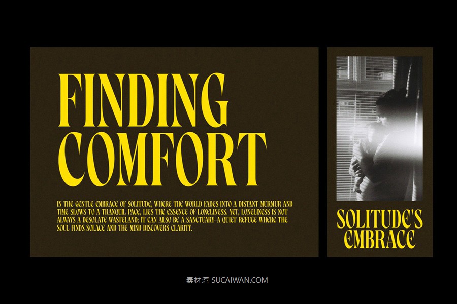 英文字体：现代奢华美学优雅精致标题排版衬线产品包装摄影婚礼海报设计字体 Glamick Modern Elegant Serif Font Typeface , sucaiwan.com