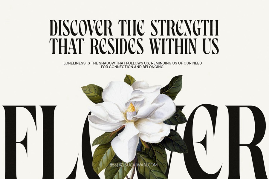 英文字体：现代奢华美学优雅精致标题排版衬线产品包装摄影婚礼海报设计字体 Glamick Modern Elegant Serif Font Typeface , sucaiwan.com