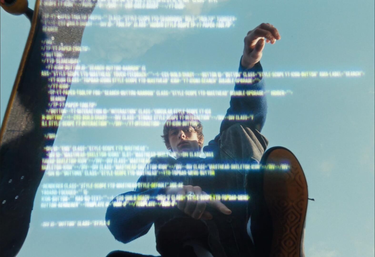 复古老式CRT美学黑客入侵数字程序代码屏幕警告视觉叠加视频素材 , sucaiwan.com