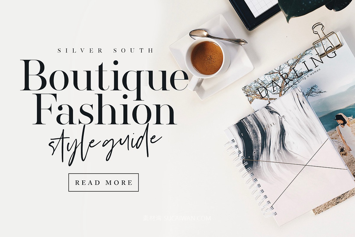 现代优雅婚礼品牌标题logo手写签名衬线字体字体家族设计素材 Silver South Font Duo , 第5张-素材湾丨精选海外优质设计素材资源 现代优雅婚礼品牌标题logo手写签名衬线字体字体家族设计素材 Silver South Font Duo , sucaiwan.com