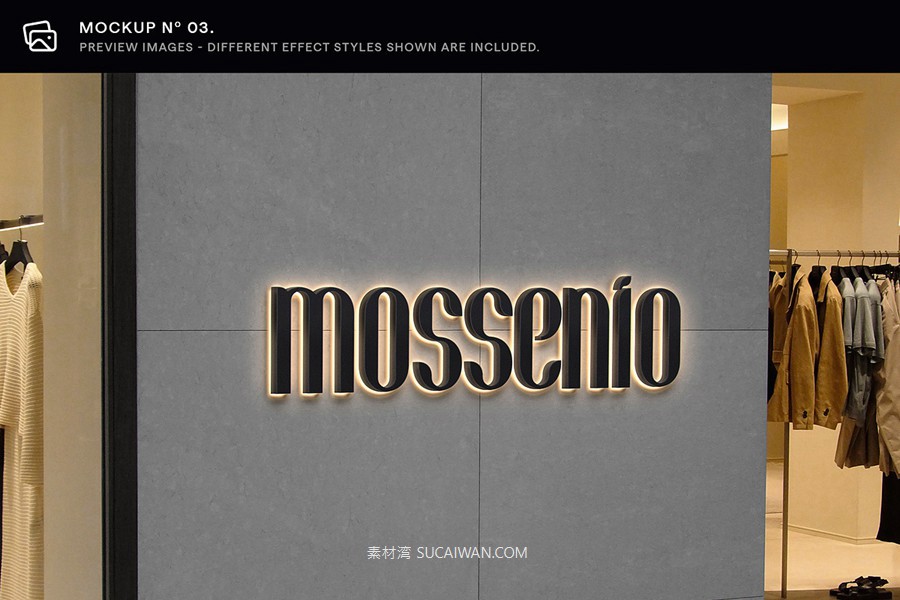 30款逼真街边店铺店招徽标标牌标志logo设计展示效果图ps贴图样机模板 Asylab – 30 Signs & Facade Logo Mockups – V3 , sucaiwan.com