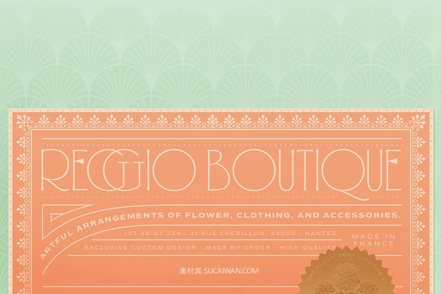 新艺术法国风格优雅品牌标志Logo设计装饰英文字体安装包 Alathena Font Family by Sundance Tipografia , 第11张-素材湾丨精选海外优质设计素材资源 新艺术法国风格优雅品牌标志Logo设计装饰英文字体安装包 Alathena Font Family by Sundance Tipografia , sucaiwan.com