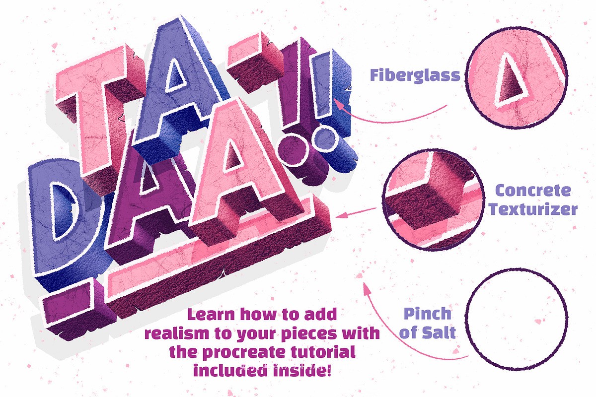 25款颗粒毛笔刷纺织布料纹理procreate笔刷/着色画笔素材包 Fade & Shade Brush Set & Tutorials , 第5张-素材湾丨精选海外优质设计素材资源 25款颗粒毛笔刷纺织布料纹理procreate笔刷/着色画笔素材包 Fade & Shade Brush Set & Tutorials , sucaiwan.com