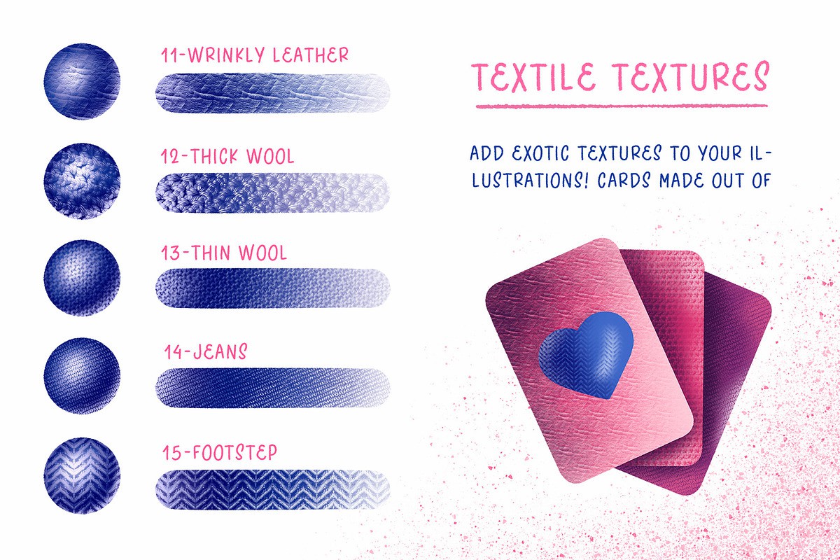 25款颗粒毛笔刷纺织布料纹理procreate笔刷/着色画笔素材包 Fade & Shade Brush Set & Tutorials , 第9张-素材湾丨精选海外优质设计素材资源 25款颗粒毛笔刷纺织布料纹理procreate笔刷/着色画笔素材包 Fade & Shade Brush Set & Tutorials , sucaiwan.com