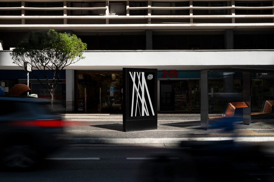 巴西城市地铁站车站电子屏幕广告牌海报设计展示效果图PSD样机模板Mockuperia – Post mockup collection 06 , sucaiwan.com