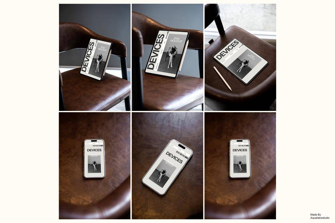 12款逼真扶椅场景UI界面作品集设计iPad平板iPhone手机MacBook电脑贴图PSD样机模板 Bara | Devices Mockups , 第5张-素材湾丨精选海外优质设计素材资源 12款逼真扶椅场景UI界面作品集设计iPad平板iPhone手机MacBook电脑贴图PSD样机模板 Bara | Devices Mockups , sucaiwan.com