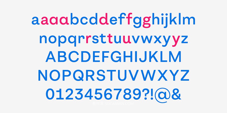 现代极简主义几何风标牌标题Logo设计无衬线英文字体安装包 Joie Grotesk Font Family , sucaiwan.com