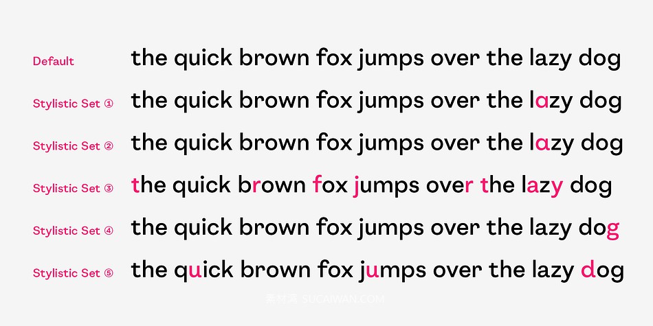 现代极简主义几何风标牌标题Logo设计无衬线英文字体安装包 Joie Grotesk Font Family , sucaiwan.com