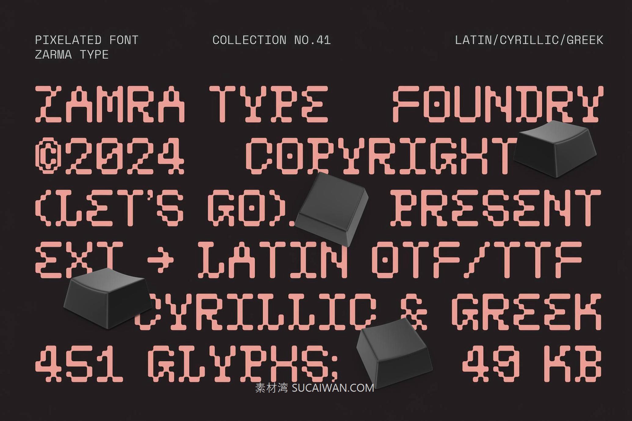 现代复古像素风品牌海报游戏排版设计装饰英文字体 Psygen — Modern Pixel Font 设计素材 第10张-素材湾丨精选海外优质设计素材资源 现代复古像素风品牌海报游戏排版设计装饰英文字体 Psygen — Modern Pixel Font 设计素材 sucaiwan.com