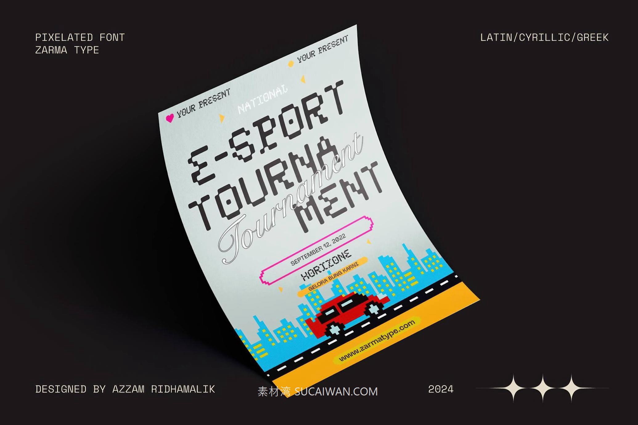 现代复古像素风品牌海报游戏排版设计装饰英文字体 Psygen — Modern Pixel Font 设计素材 第12张-素材湾丨精选海外优质设计素材资源 现代复古像素风品牌海报游戏排版设计装饰英文字体 Psygen — Modern Pixel Font 设计素材 sucaiwan.com