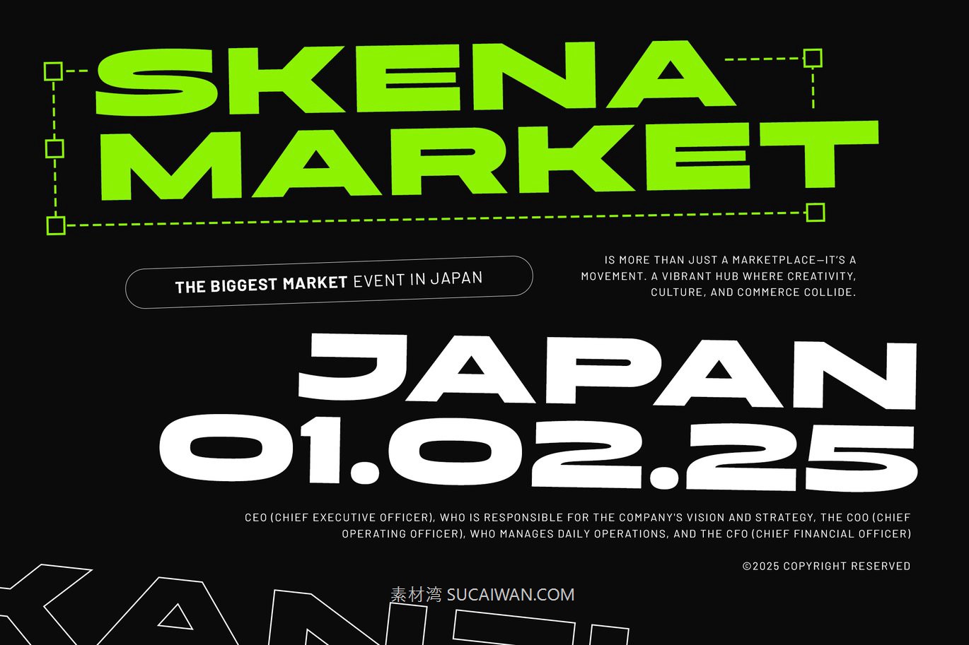 未来科幻品牌海报包装设计无衬线英文字体安装包 Juanior – Expanded Sans Serif Display , 第2张-素材湾丨精选海外优质设计素材资源 未来科幻品牌海报包装设计无衬线英文字体安装包 Juanior – Expanded Sans Serif Display , sucaiwan.com