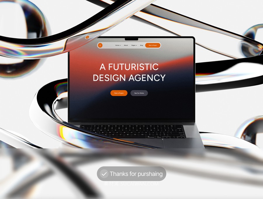 时尚响应式案例展示工作室设计服务公司网站界面设计html+css源码素材 Roxo – Digital Agency Template , 第7张-素材湾丨精选海外优质设计素材资源 时尚响应式案例展示工作室设计服务公司网站界面设计html+css源码素材 Roxo – Digital Agency Template , sucaiwan.com