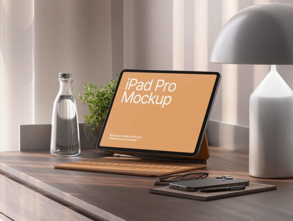 3款时尚工作环境UI界面设计MacBook电脑iPhone手机iPad平板展示效果图PS样机模板 Workspace Device Mockup Set , 第3张-素材湾丨精选海外优质设计素材资源 3款时尚工作环境UI界面设计MacBook电脑iPhone手机iPad平板展示效果图PS样机模板 Workspace Device Mockup Set , sucaiwan.com