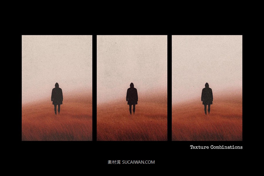 复古老式冲压头发灰尘噪点正宗印刷打印logo徽标特效叠加PSD样机 Authentic Vintage Printer , sucaiwan.com