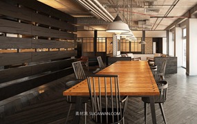 3ds Max工业风格会议室会议厅场景资产3D模型素材 Evermotion – Archinteriors 47