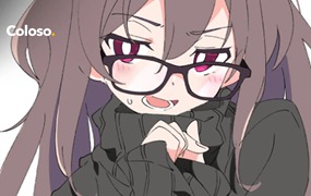 [独家AI翻译] Clip Studio Paint CSP动漫3D人物角色手绘插画绘画视频教程 中文字幕 Coloso – Social Media Illustration to Anime-Style Cel Shading