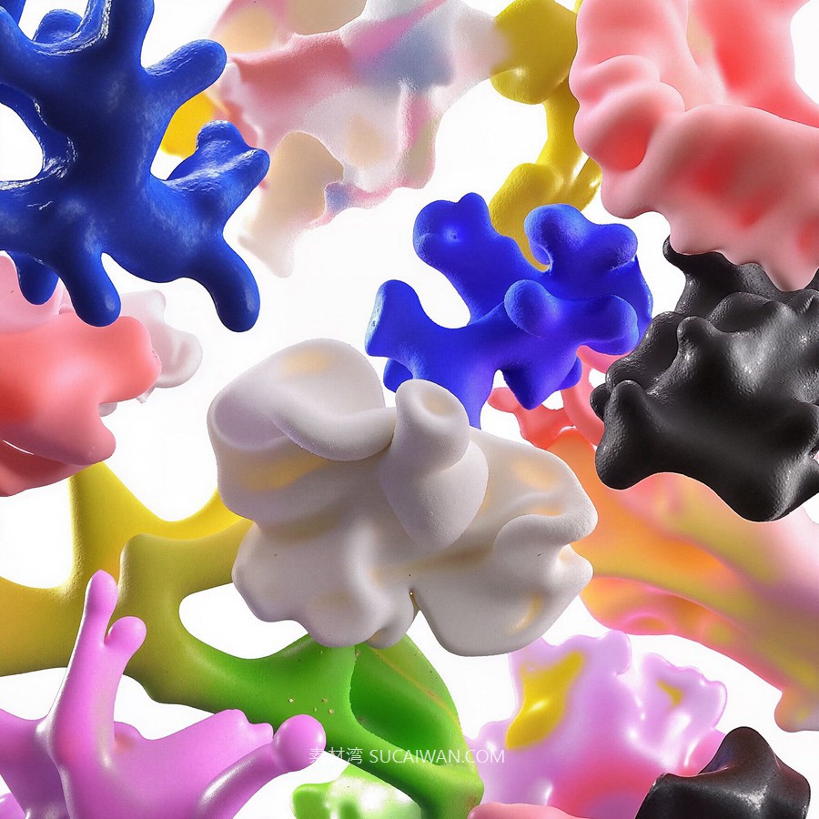 Futerals Abstractions 72款未来科幻3D立体艺术珊瑚创意抽象卡通几何图形png免抠图片素材 , 第18张-素材湾丨精选海外优质设计素材资源 Futerals Abstractions 72款未来科幻3D立体艺术珊瑚创意抽象卡通几何图形png免抠图片素材 , sucaiwan.com