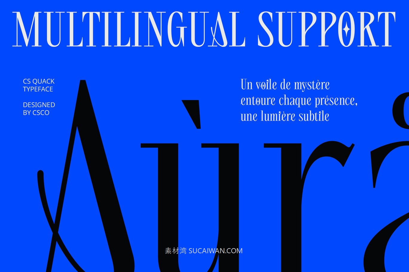 英文字体:现代美学优雅简约精致设计衬线封面海报字体 Quack - Aesthetic Font , 第2张-素材湾丨精选海外优质设计素材资源 英文字体:现代美学优雅简约精致设计衬线封面海报字体 Quack - Aesthetic Font , sucaiwan.com