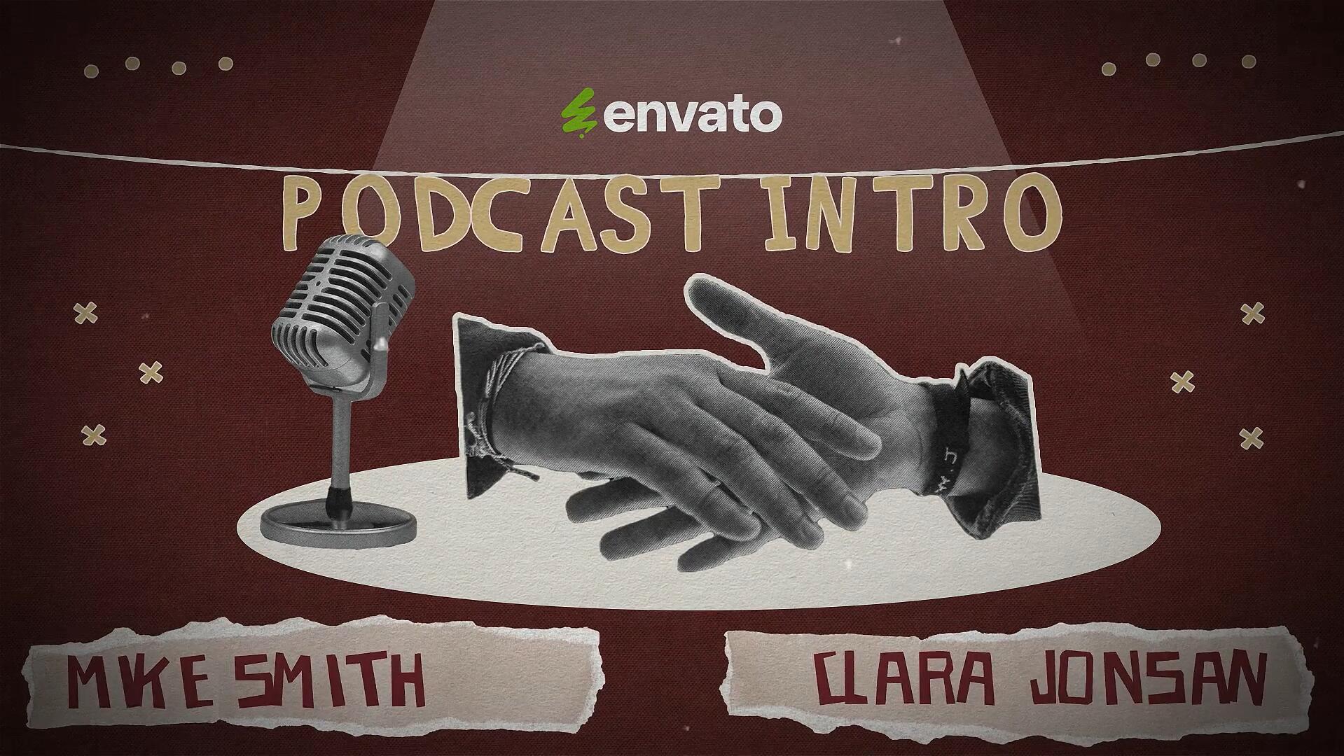 AE/PR模板:复古拼贴艺术定格动画喜剧访谈博客对话栏目开场片头 , 第1张-素材湾丨精选海外优质设计素材资源 AE/PR模板:复古拼贴艺术定格动画喜剧访谈博客对话栏目开场片头 , sucaiwan.com