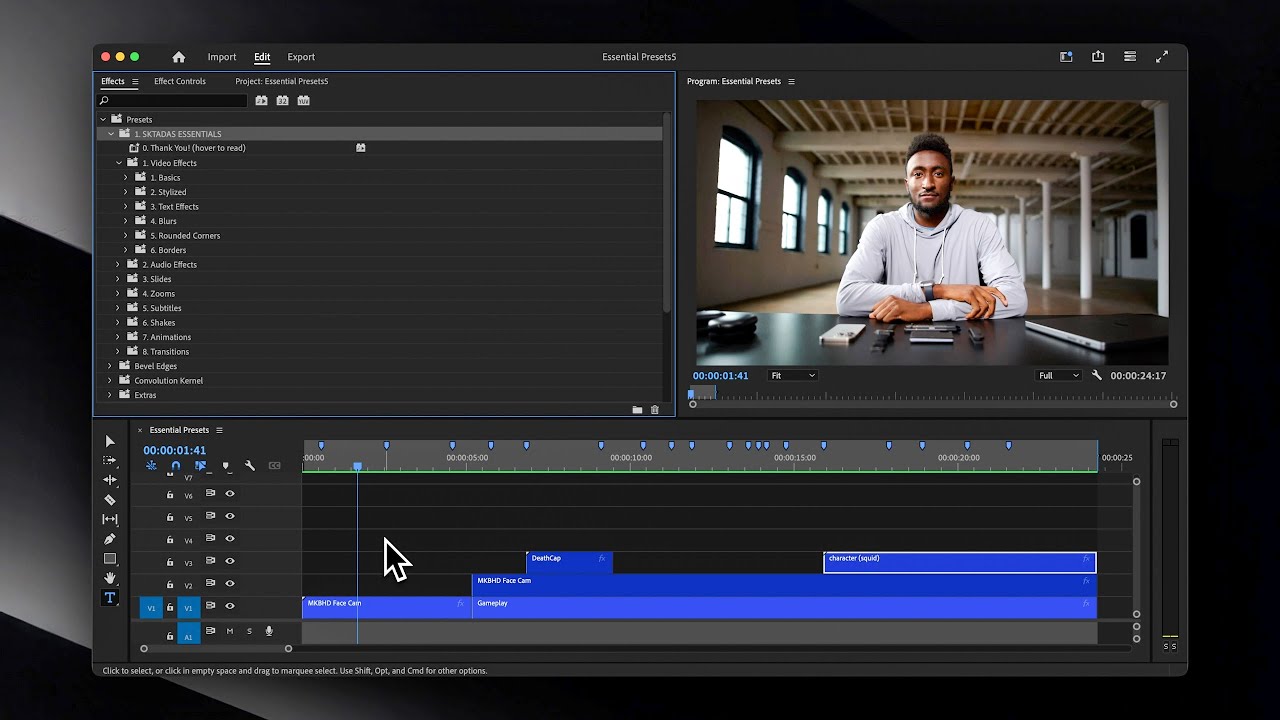 250个全新创意级视频、音频、幻灯片、缩放、字幕、摇晃、角色、转场PR效果预设 Sk Tadas Premiere Pro Essential Presets , 第2张-素材湾丨精选海外优质设计素材资源 250个全新创意级视频、音频、幻灯片、缩放、字幕、摇晃、角色、转场PR效果预设 Sk Tadas Premiere Pro Essential Presets , sucaiwan.com