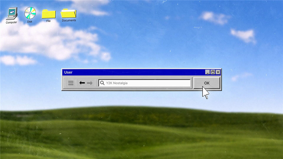 AE模板：复古千禧年Y2K美学风格照片相册开场片头 , sucaiwan.com