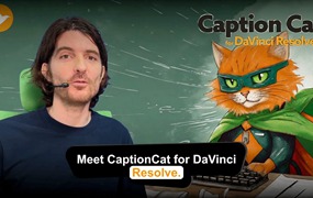 达芬奇插件：视频对白字幕动画 Caption Cat V1.2.001 for DaVinci Resolve WIN/MAC版本