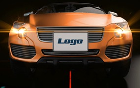 FCPX插件：汽车行业自媒体博主频道LOGO展示