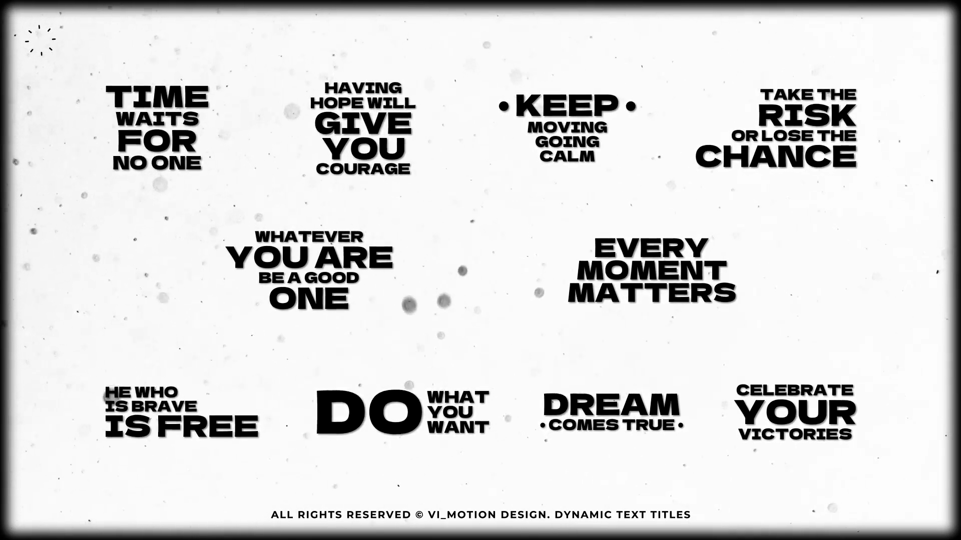 10款简洁动态弹跳文本标题达芬奇预设插件 Dynamic Text Titles | DR , sucaiwan.com