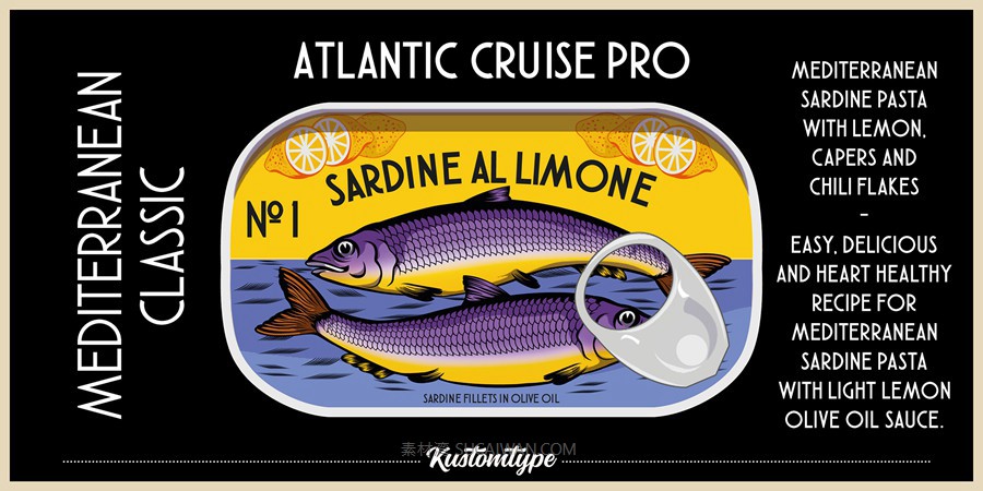 50年代复古几何美学旅行邮轮标志海报Logo设计无衬线英文字体素材 Myfonts – Atlantic Cruise Pro Font Family , 第3张-素材湾丨精选海外优质设计素材资源 50年代复古几何美学旅行邮轮标志海报Logo设计无衬线英文字体素材 Myfonts – Atlantic Cruise Pro Font Family , sucaiwan.com